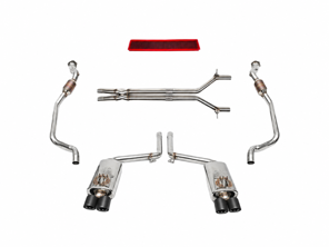 Fabspeed Exhaust Performance Package, Satin Black WITHOUT ECU Upgrade. Porsche 970 Panamera Turbo / Turbo S (2010-2016) - 97004420015 - FS.POR.970T.SC, FS.POR.970T.XP, FB582/20, FS.POR.970T.MAXB